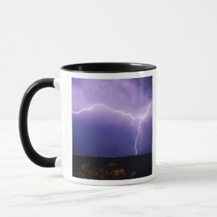 Blitzeinschlag über Wüste, Big Bend Tasse