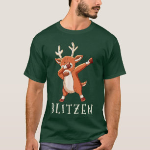 BLITZEN Santas Zügel Familien-Matching-Outfit Weih T-Shirt