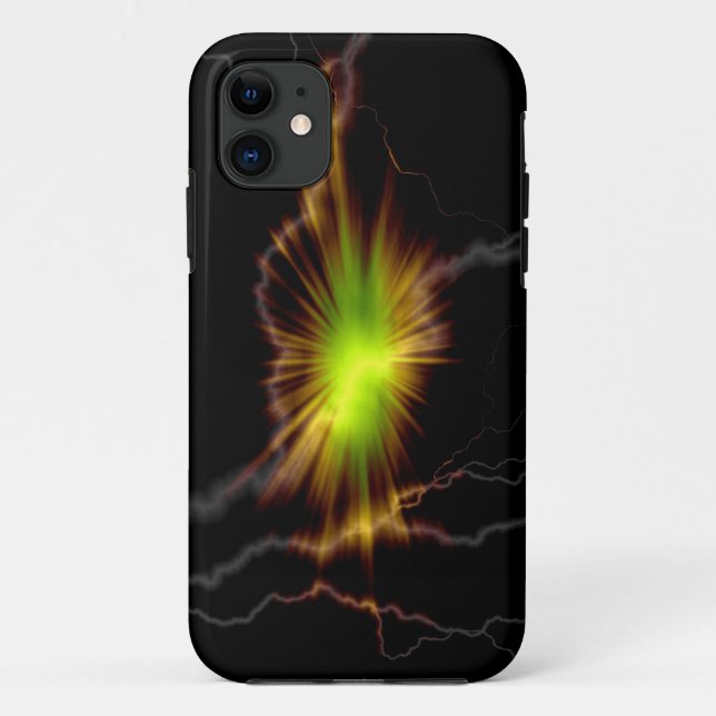 Blitzende Abstrakte Kunst Case-Mate iPhone Hülle (Rückseite)