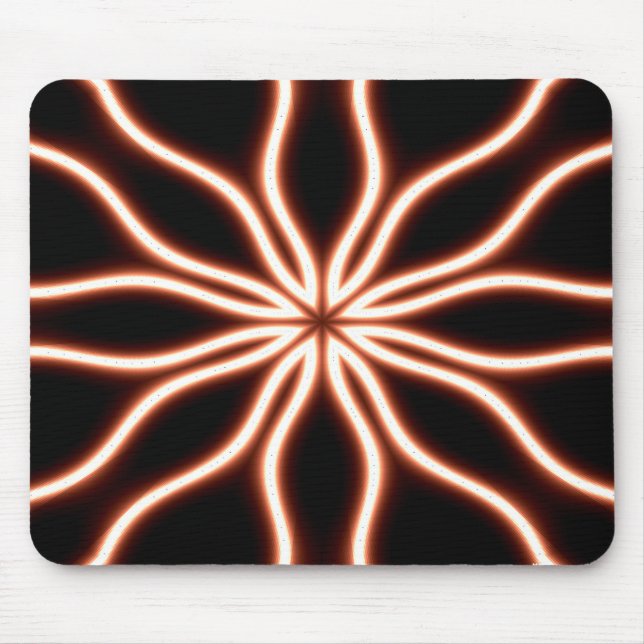 Blitzende Blume... Mousepad (Vorne)