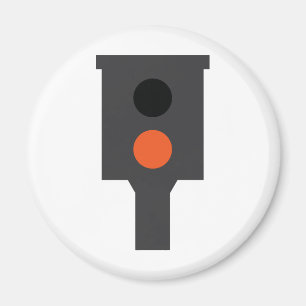 Blitzer-Symbol Magnet