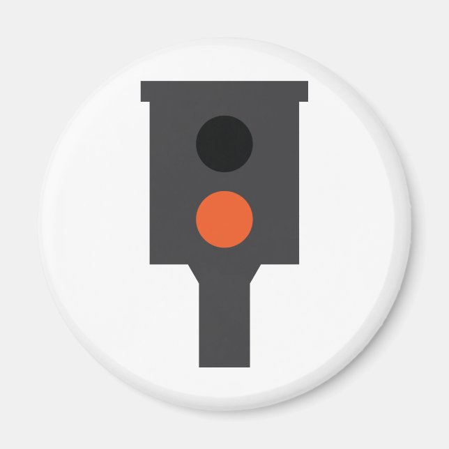 Blitzer-Symbol Magnet (Vorne)