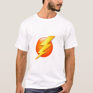 Blitzikonen-Orangenball T-Shirt