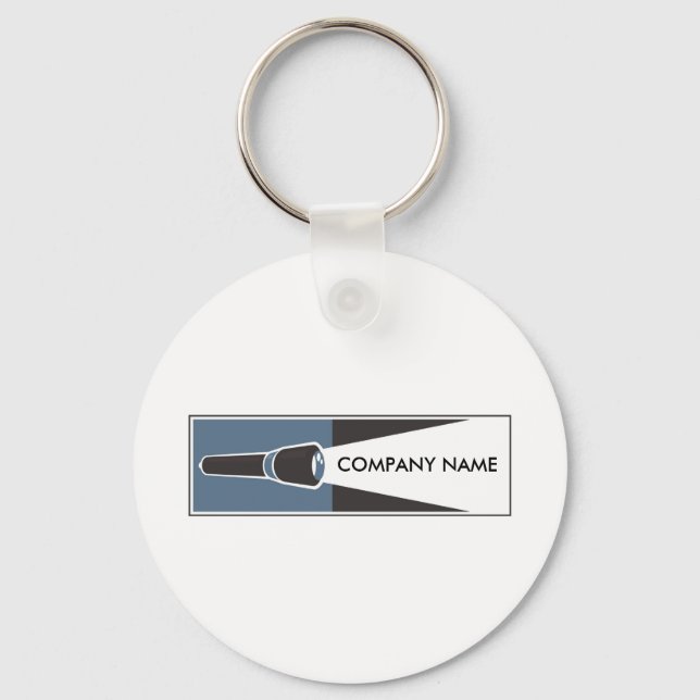 Blitzlicht Anpassbarer Schlüsselanhänger (Vorderseite)