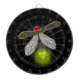 Blitzlicht Dartscheibe