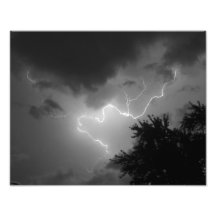 Blitzschlag 11x14 Foto drucken