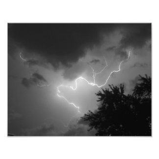Blitzschlag 11x14 Foto drucken