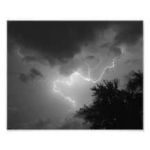Blitzschlag 8 x 10 Foto drucken