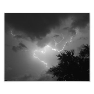 Blitzschlag 8 x 10 Foto drucken