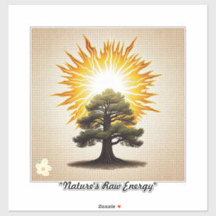 "Blitzschlag" Aufkleber