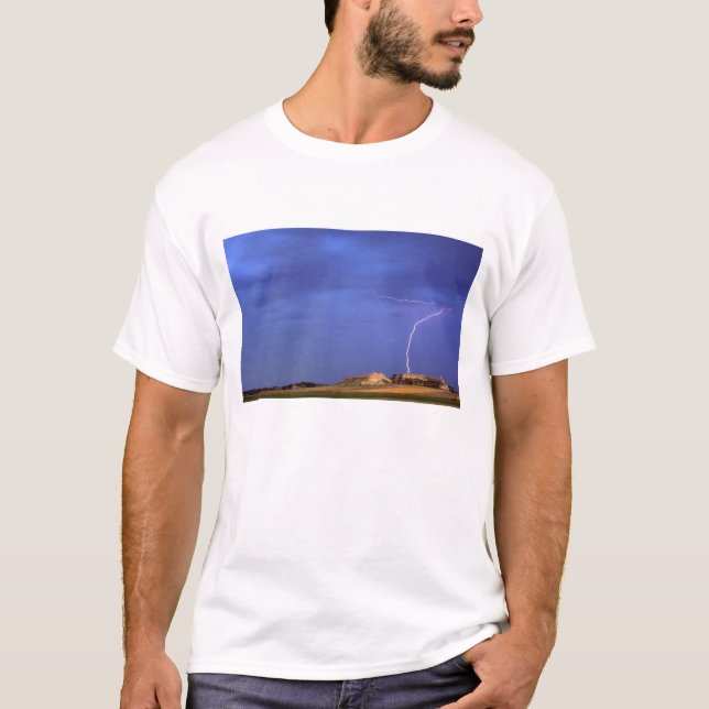Blitzschlag bei Scottsbluff T-Shirt (Vorderseite)
