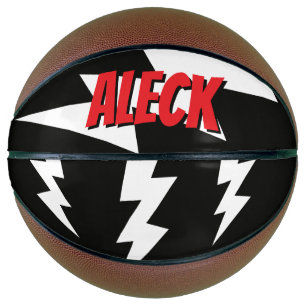 Blitzschlag-Blitz schlägt personalisiert Basketball