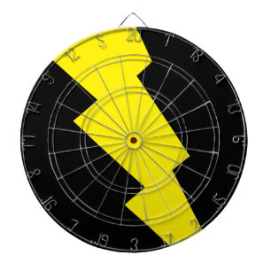 Blitzschlag Dartscheibe