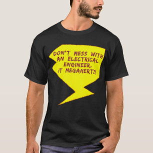 Blitzschlag des Ingenieurs T-Shirt
