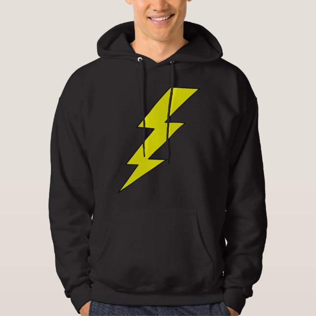 Blitzschlag Hoodie (Vorderseite)