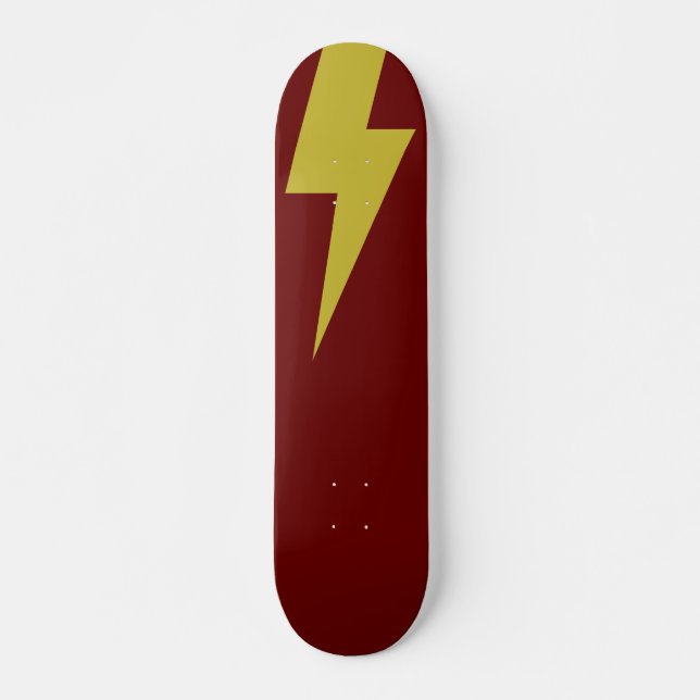 Blitzschlag Skateboard (Vorne)