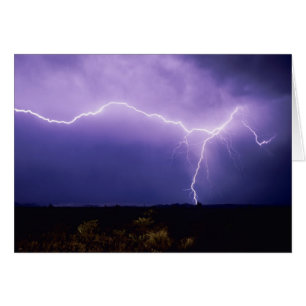 Blitzschlag über Wüste, Big Bend