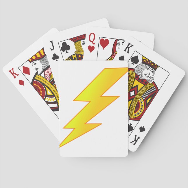 Blitzschraube Spielkarten (Rückseite)