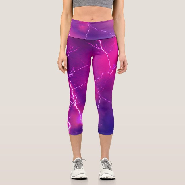 Blitzschrauben Capri Leggings (Vorderseite)