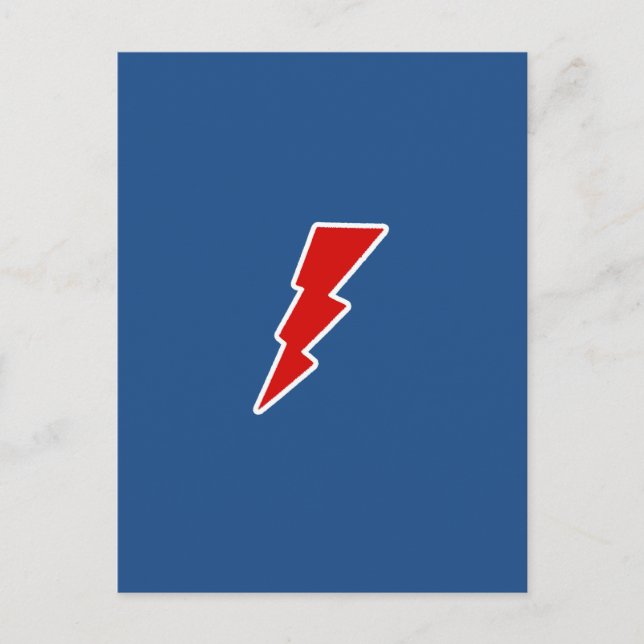Blitzschrauben Postkarte (Vorderseite)