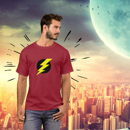 Blitzstrahl des Blitzlicht-Power-T-Shirts T-Shirt