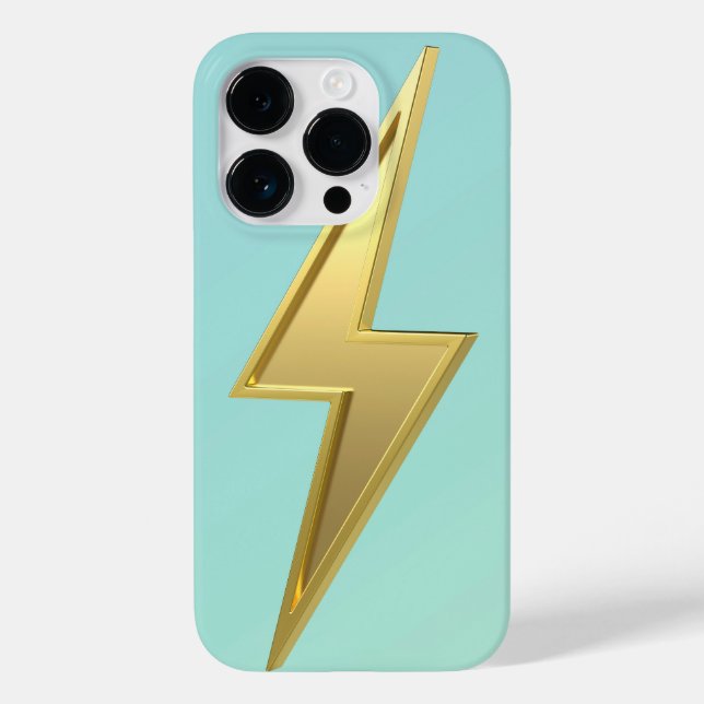 Blitzsymbol Case-Mate iPhone 14 Pro Hülle (Rückseite)