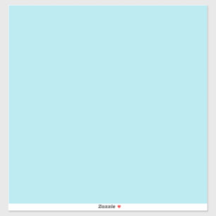Blizzard Blau (einfarbig)  Aufkleber