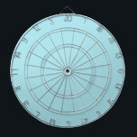 Blizzard Blau (feste Farbe) Dartscheibe<br><div class="desc">Blizzard Blau (feste Farbe)</div>