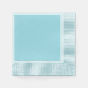 Blizzard Blau (feste Farbe) Serviette