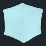 Blizzard Blue Solid Color Hocker<br><div class="desc">Blizzard Blue Solid Color</div>
