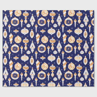 Blizzards und Baubles Geschenkpapier