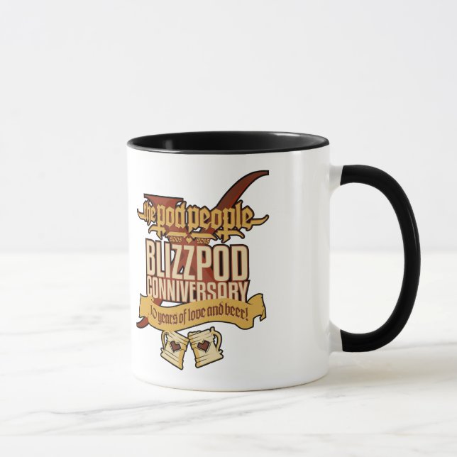 BlizzPodConniversaryX Blackline Tasse (Rechts)