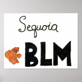 BLM design - Mica Read Poster