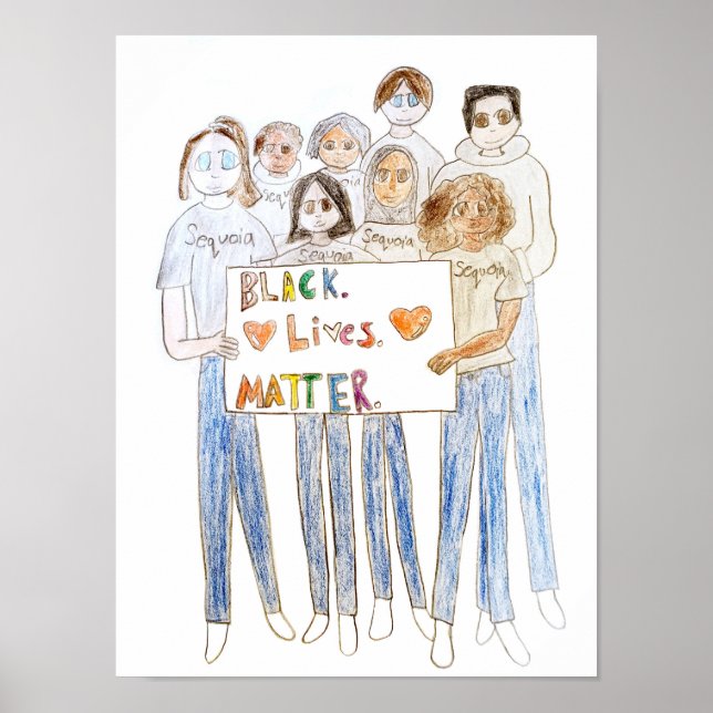 BLM design Ninh-An Kimmons Poster (Vorne)