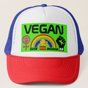 BLM LGBT feministische tierische zivile Truckerkappe