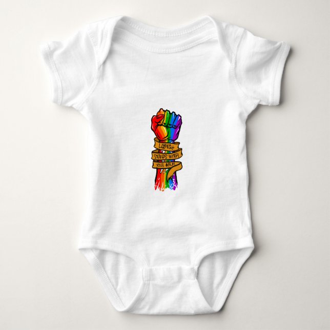 Blm lgbt stolz T-Shirt (Vorderseite)