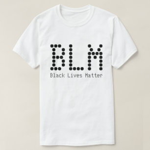 BLM Schwarz belebt den Namen und den Text individu T-Shirt