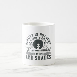 BLM - Verschiedene Aromen und Schattierungen Kaffeetasse