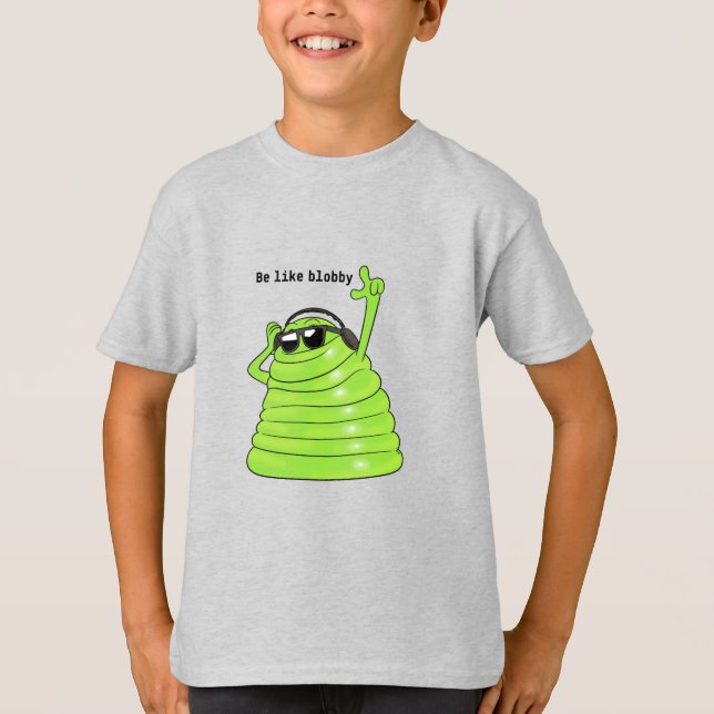 Blobby Hotel Tranylvania Film T-Shirt (Vorderseite)
