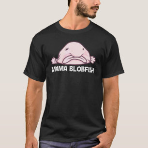Blobfisch für Frauen Mutter Tiefsee Fisch Zoo Tier T-Shirt