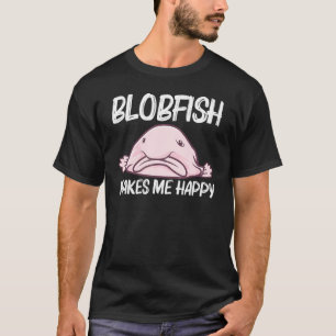 Blobfisch für Männer Frauen Tiefseefisch Zoo Tier T-Shirt