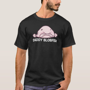 Blobfisch für Männer Vater Tiefsee Fisch Zoo Tier T-Shirt