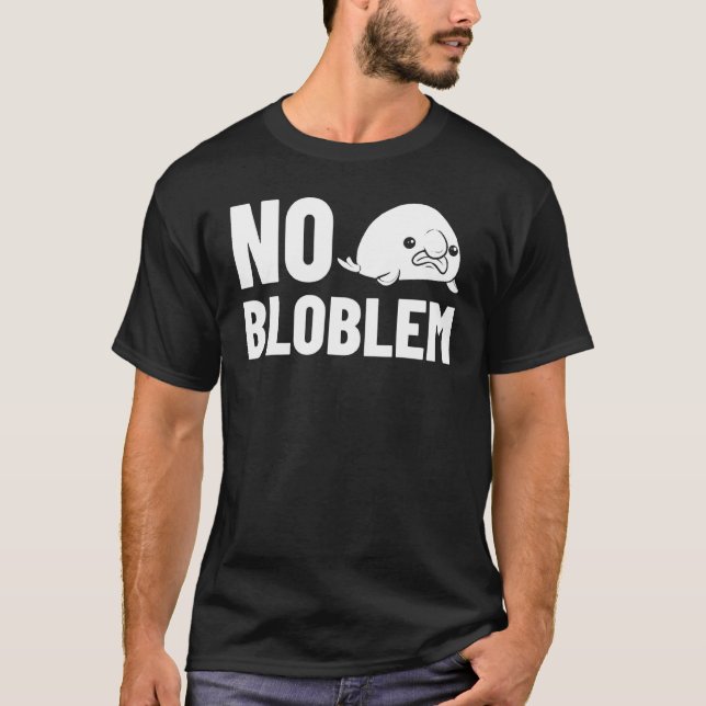 Blobfish Bob Niedliche Lobby Fisch T-Shirt (Vorderseite)