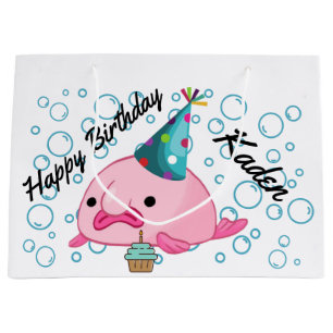 Blobfish Geburtstag Große Geschenktüte