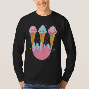 Blobfish Ice Cream Ugly Blogs Fisch T-Shirt