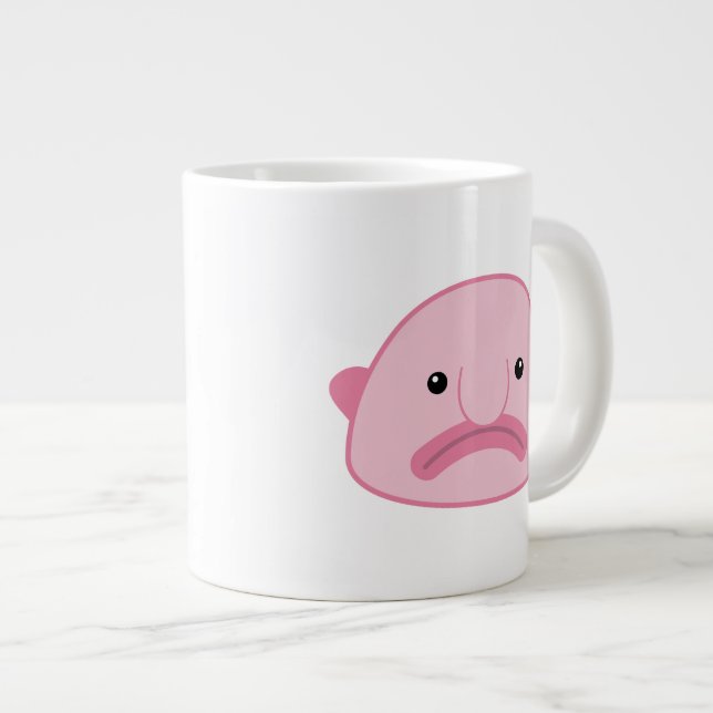 Blobfish Jumbo-Tasse (Vorderseite Rechts)