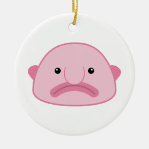 Blobfish Verzierung Keramik Ornament