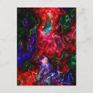 Blobular Rainbow Postkarte