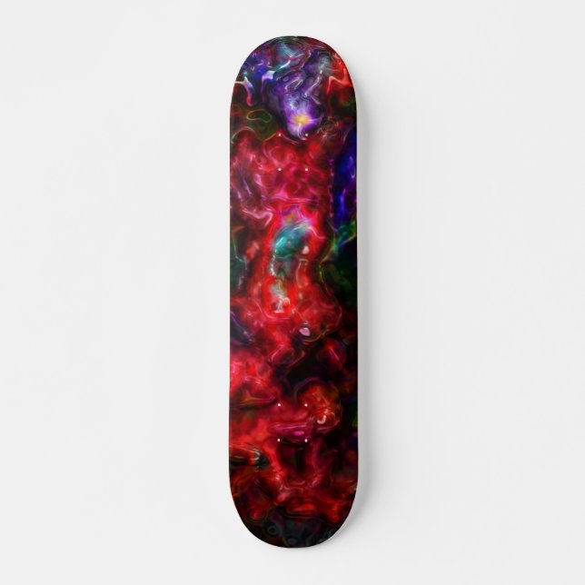 Blobular Rainbow Skateboard (Vorne)