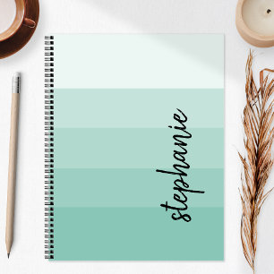 Bloc couleur signature personnalisé Aqua 2024